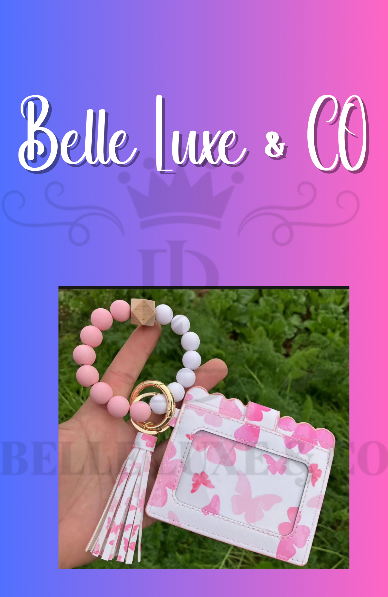 Beaded Card Holders
