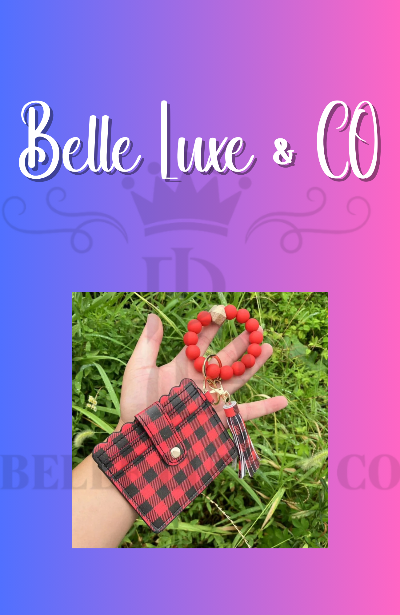 Beaded Card Holders