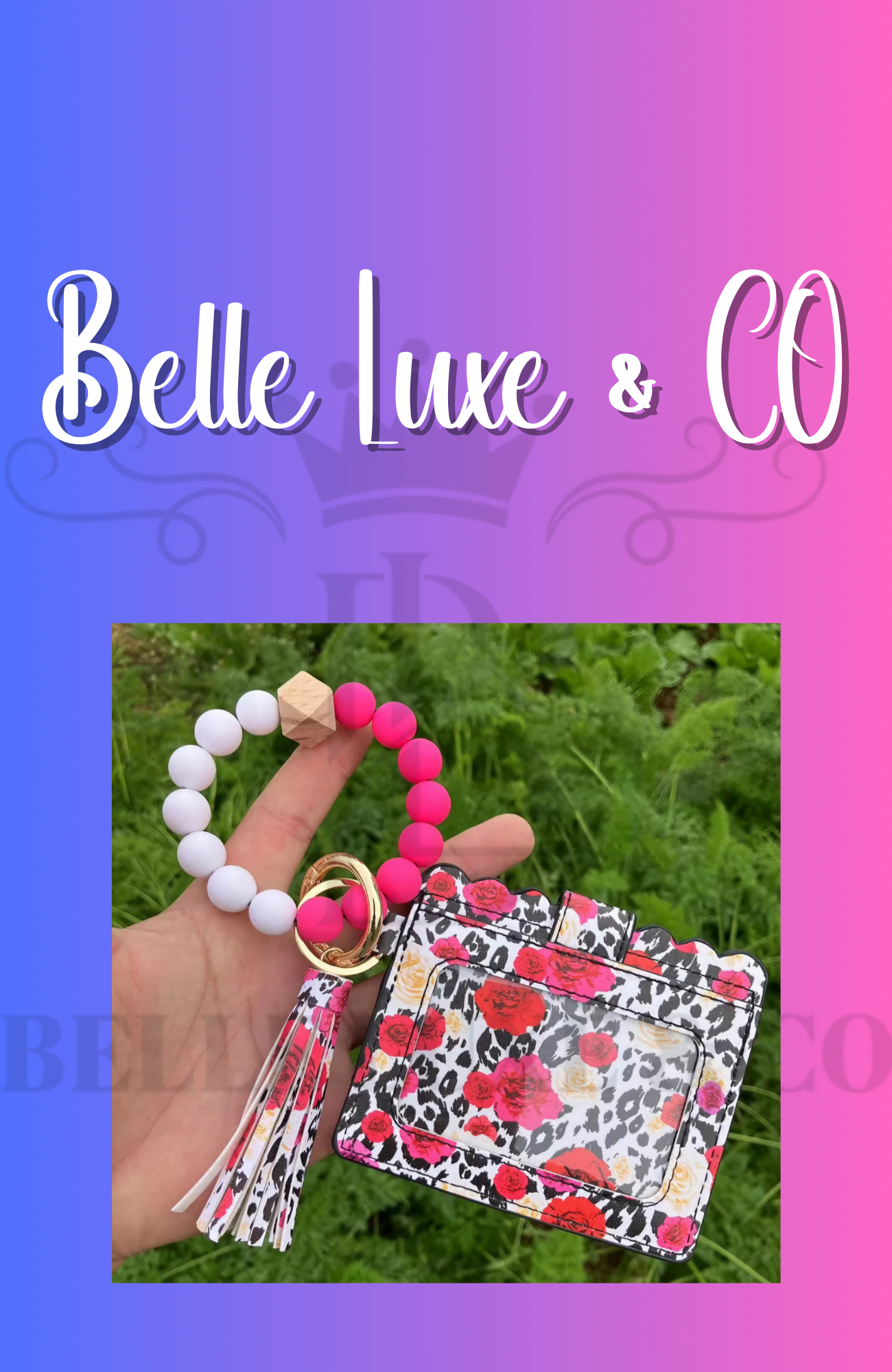 Beaded Card Holders