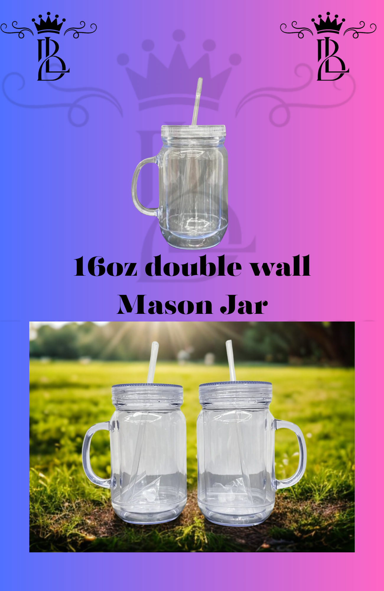 Customized your own snow globe drinkwear