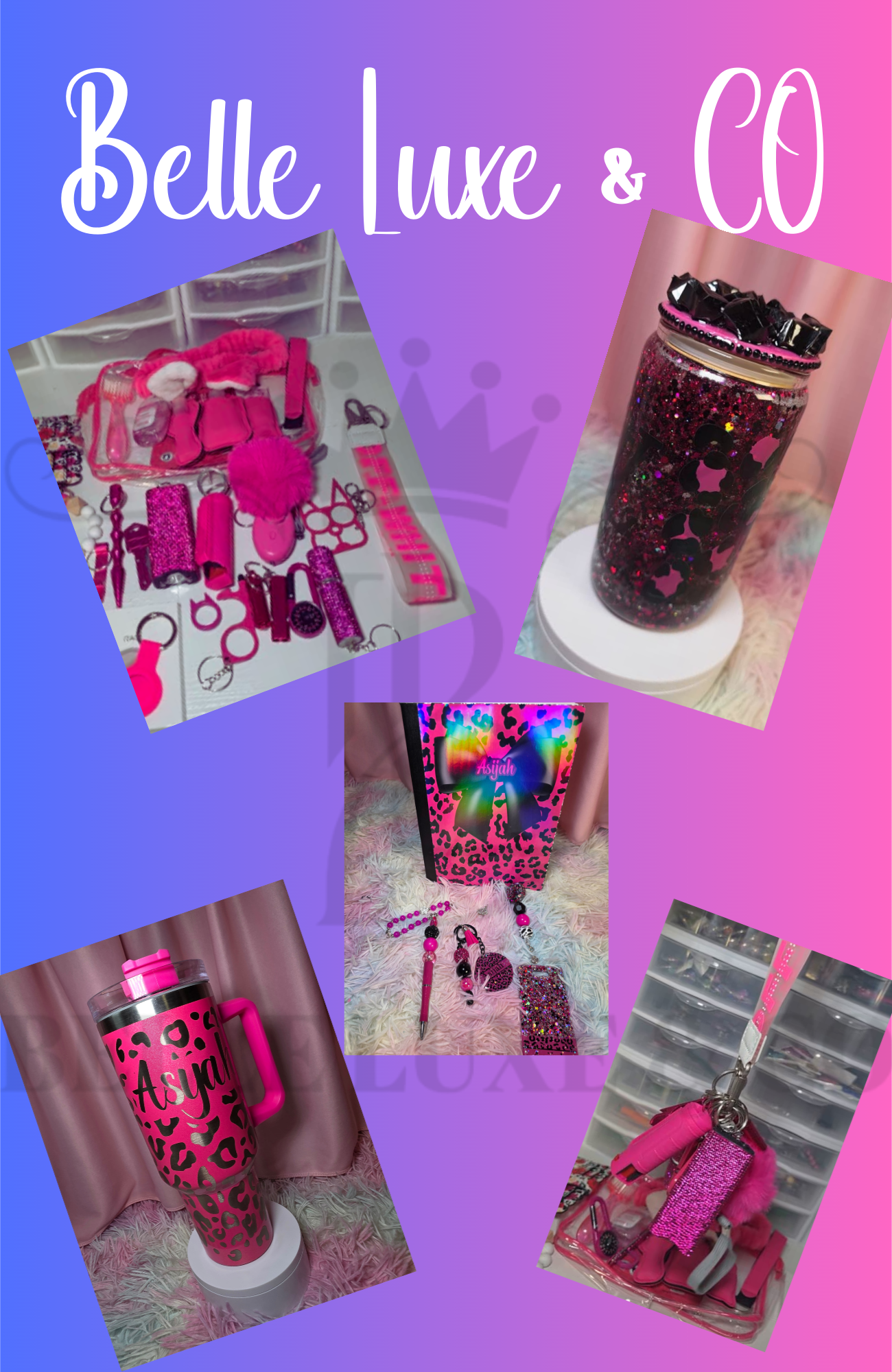 Pink Leopard Set