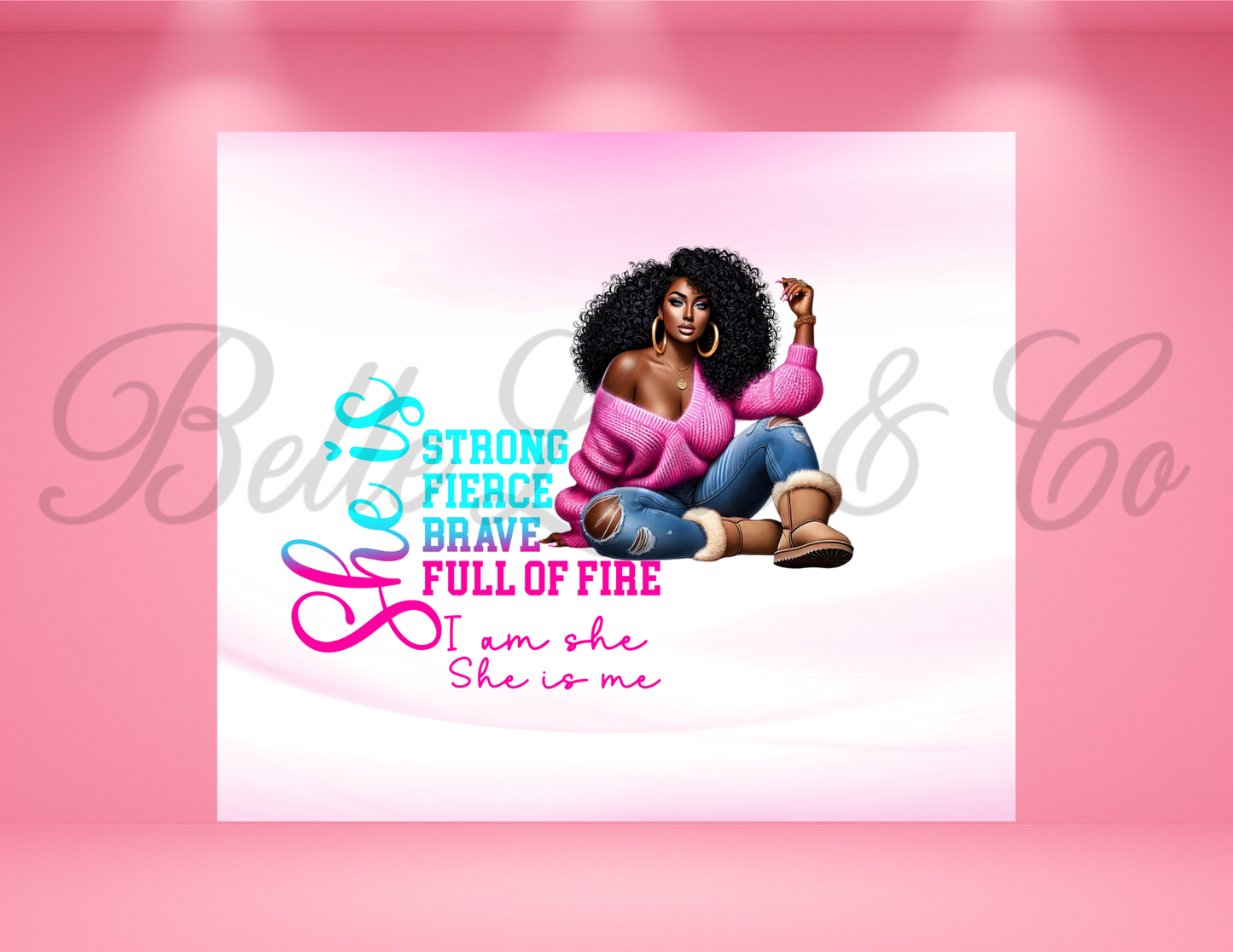 I am She 20oz Tumbler