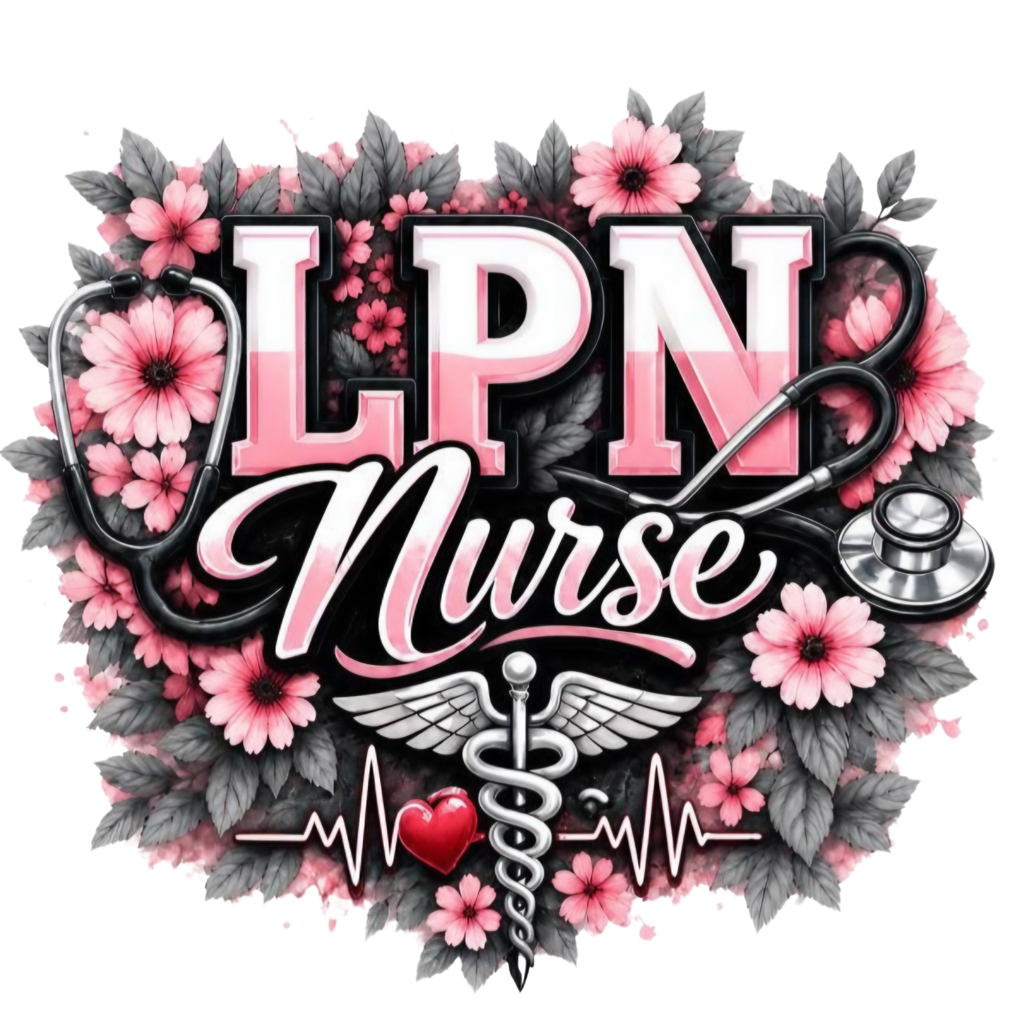 LVN Nurse Graphic T- Shirt