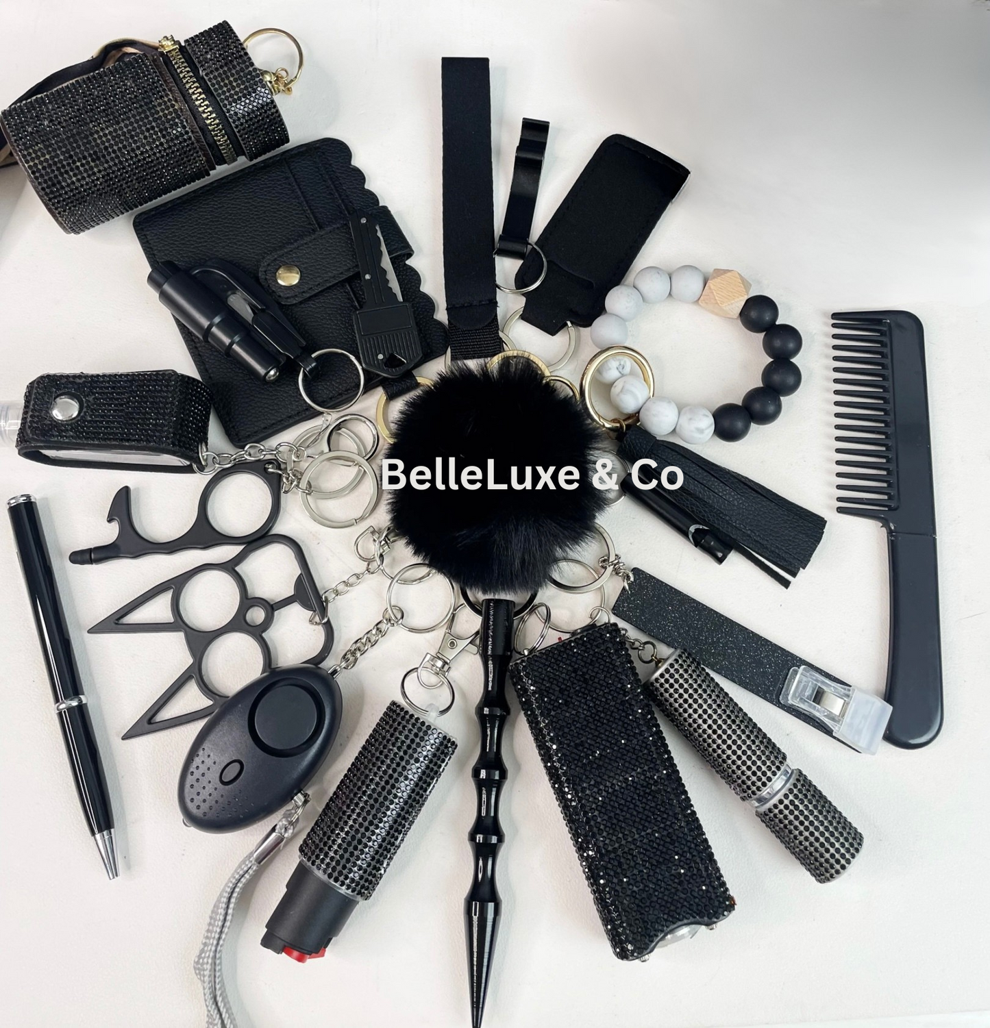 Safety Keychain Luxe Style