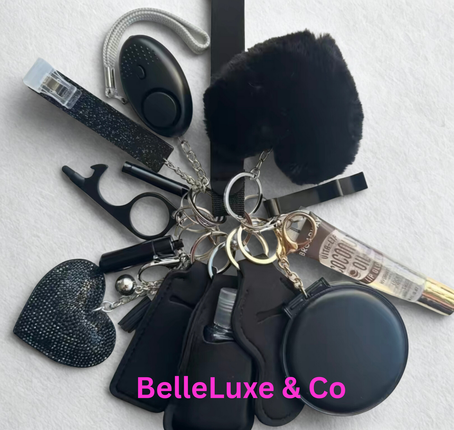 15pcs Safety Keychain