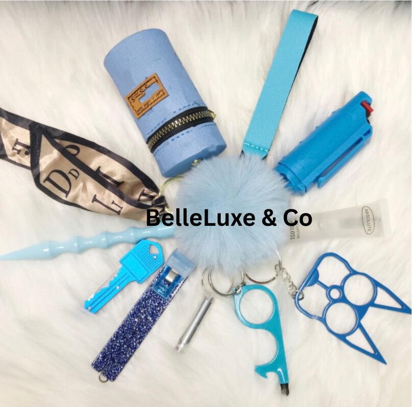 10 Pcs Safety Keychain