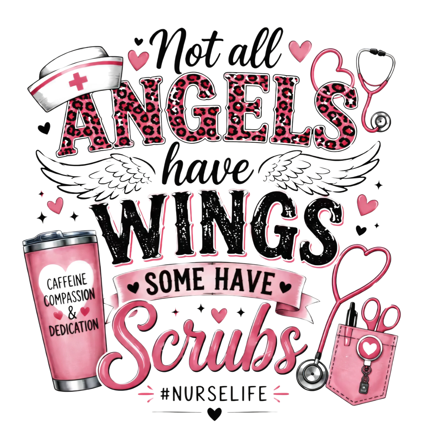 Angel wear Scrubs