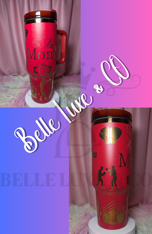 Boxing Mom Tumbler