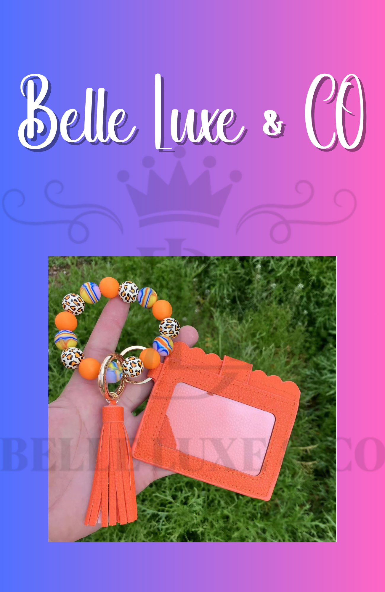 Beaded Card Holders