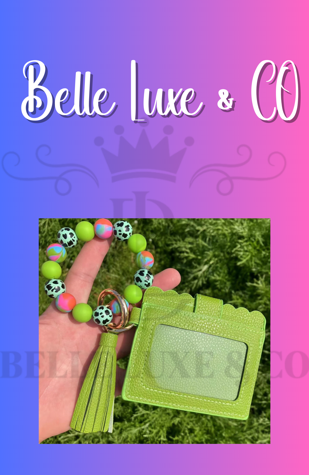 Beaded Card Holders