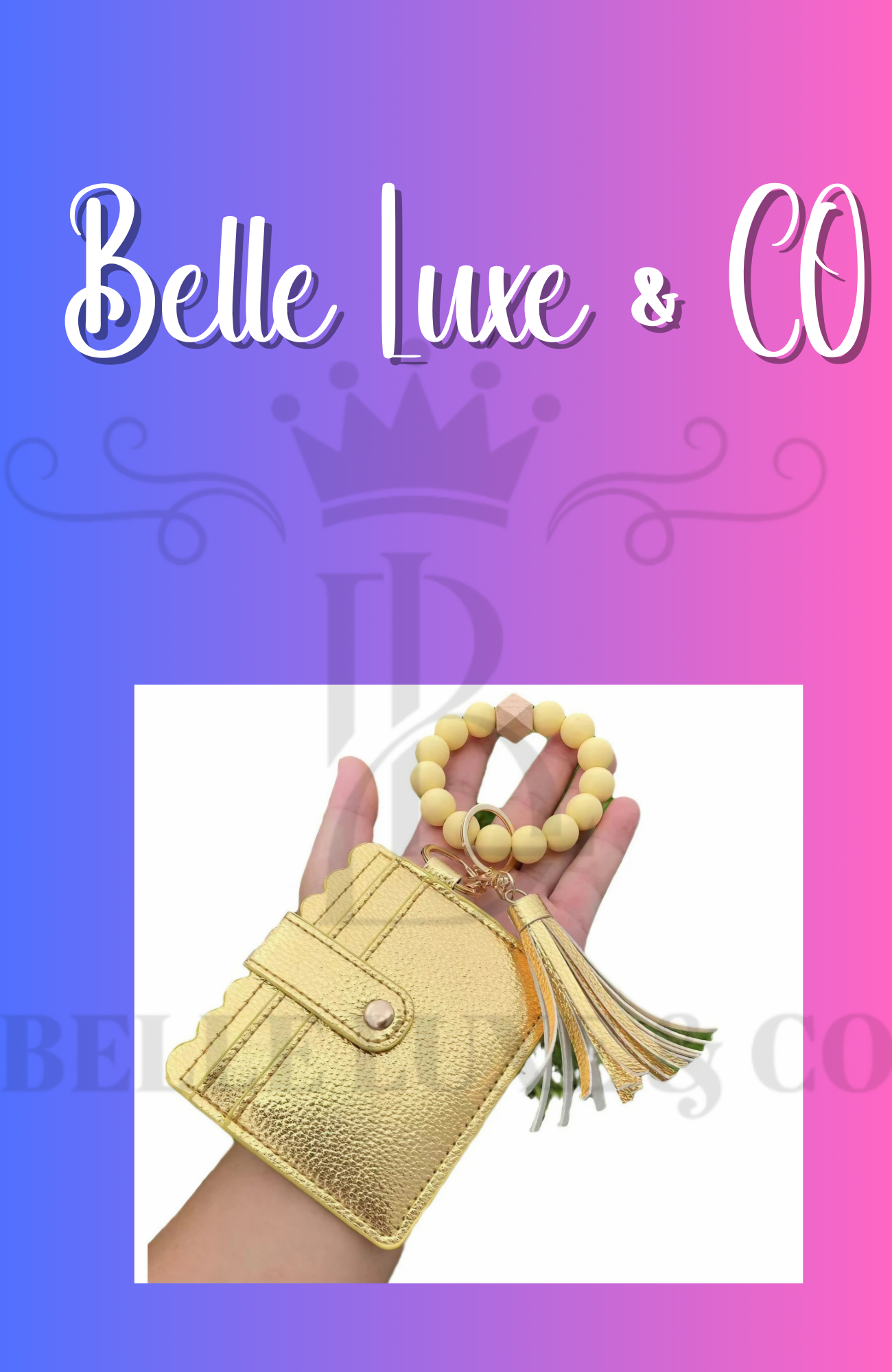 Beaded Card Holders