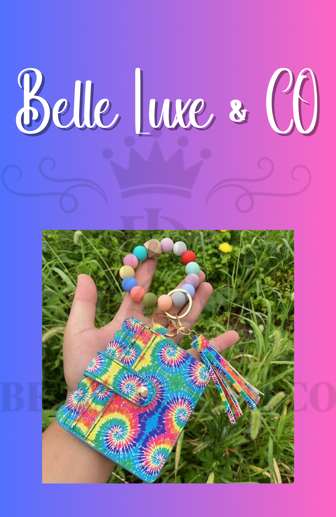 Beaded Card Holders