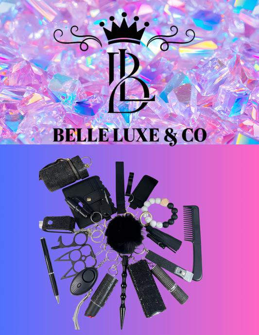 Safety Keychain Luxe Style