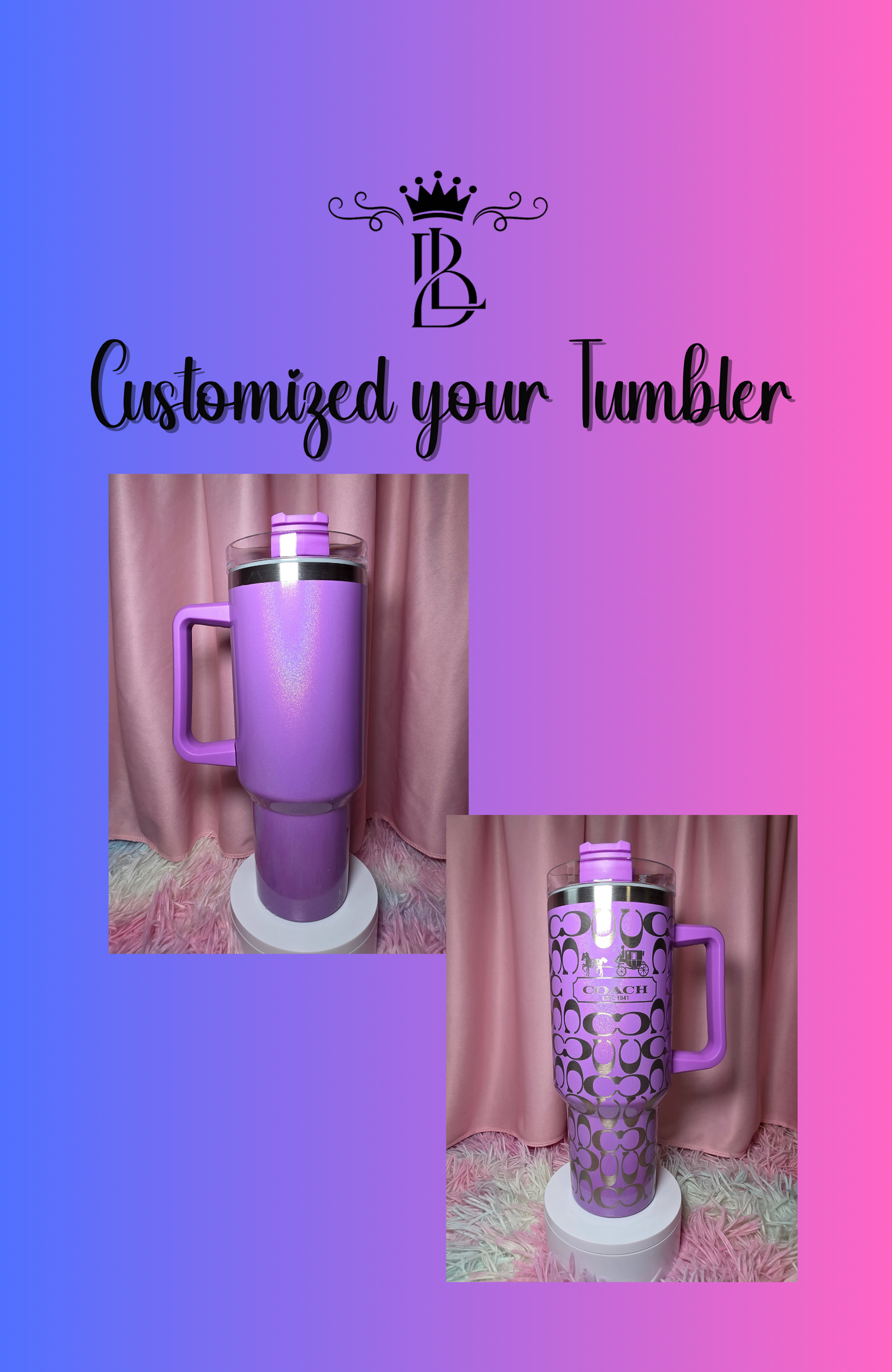 Customized your 40oz Tumbler