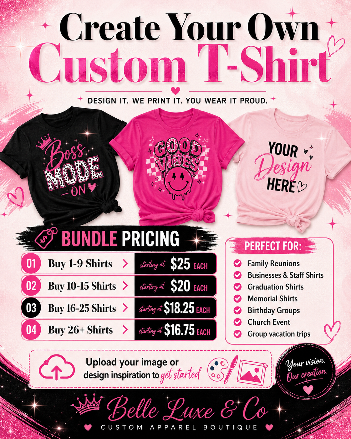 Create Your Own Custom T-Shirt!