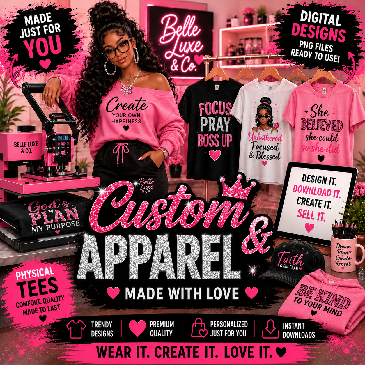 Custom Apparel Collection,