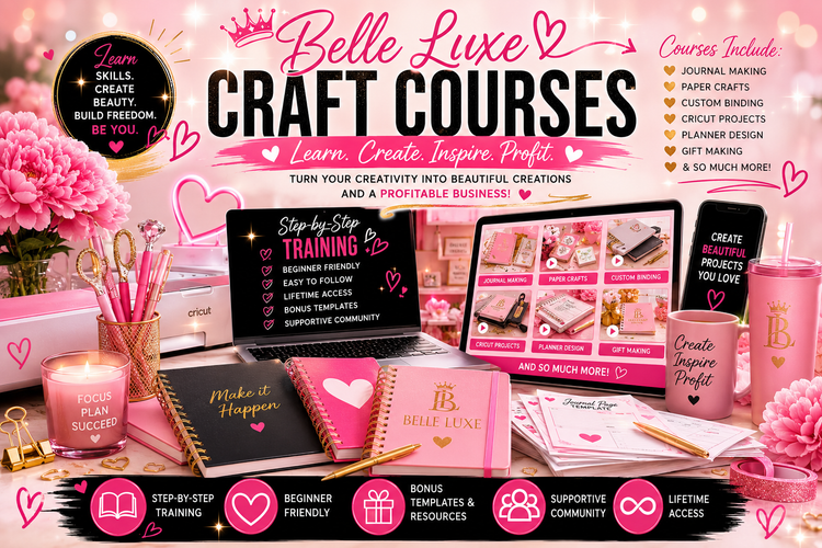 Belle Luxe Craft Courses.