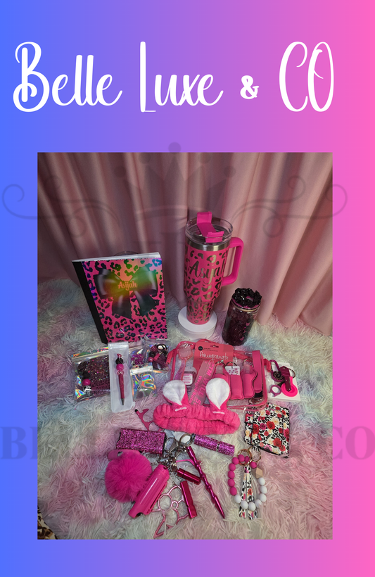 Pink Leopard Set