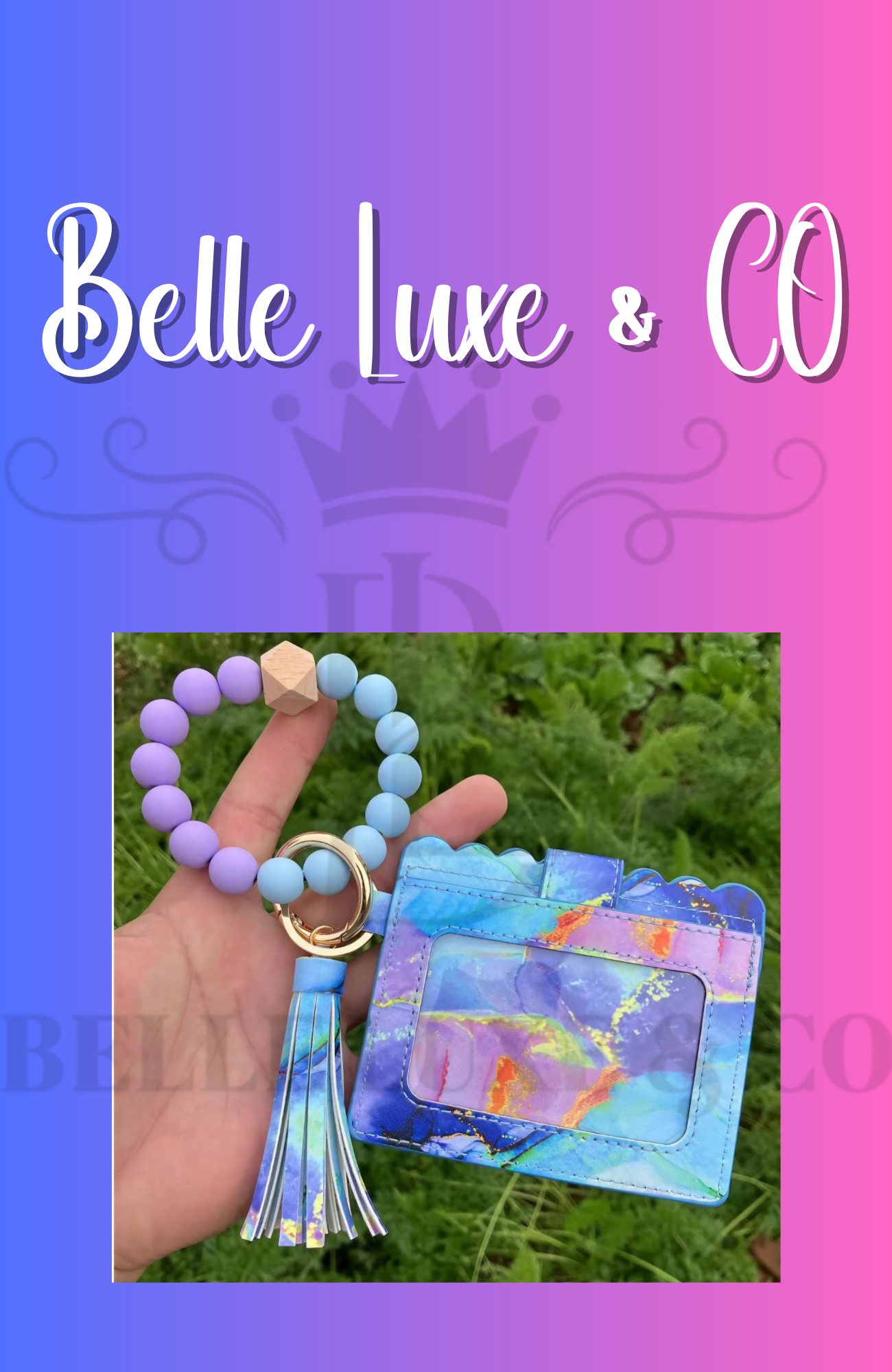 Beaded Card Holders