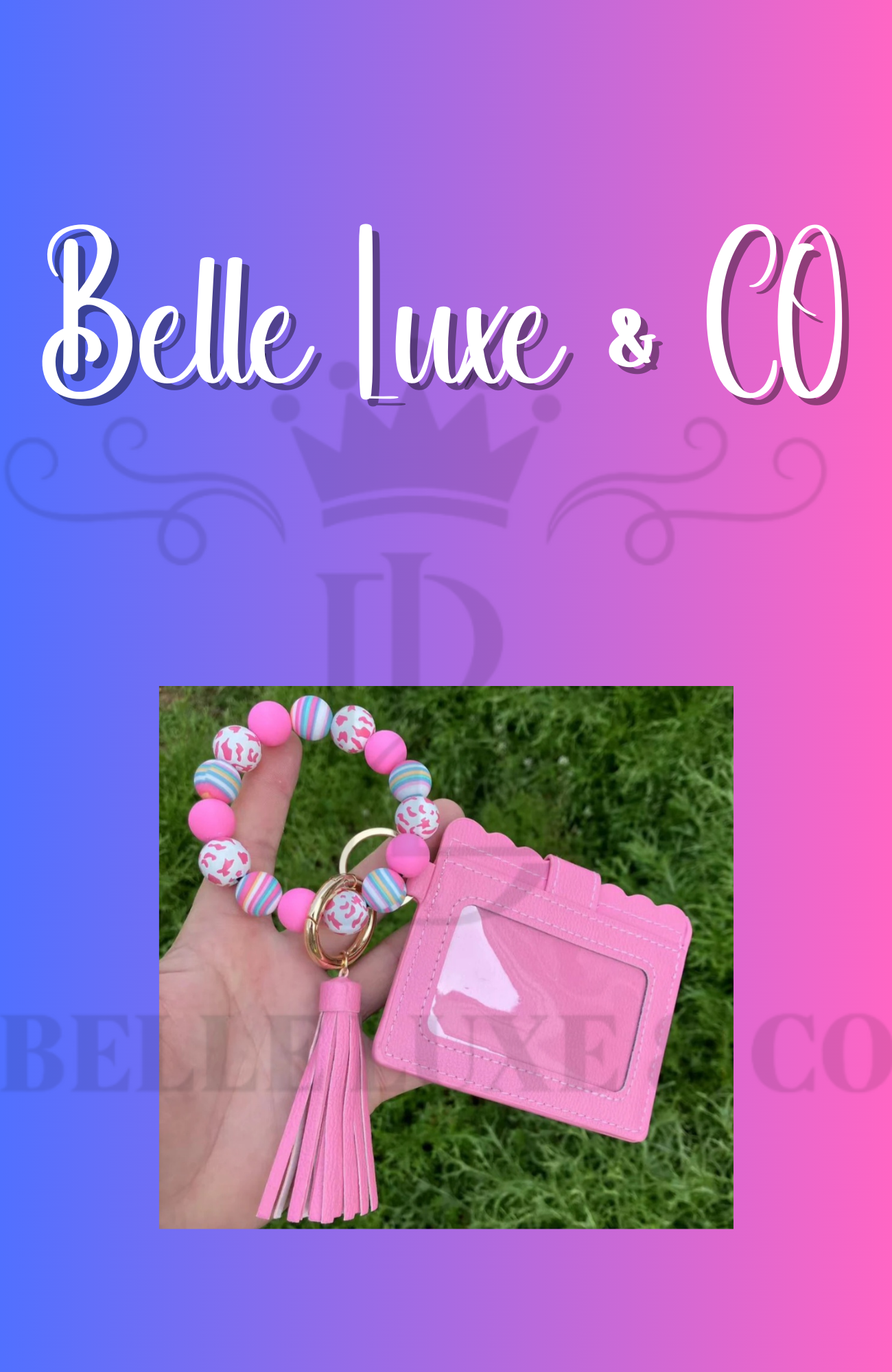 Beaded Card Holders