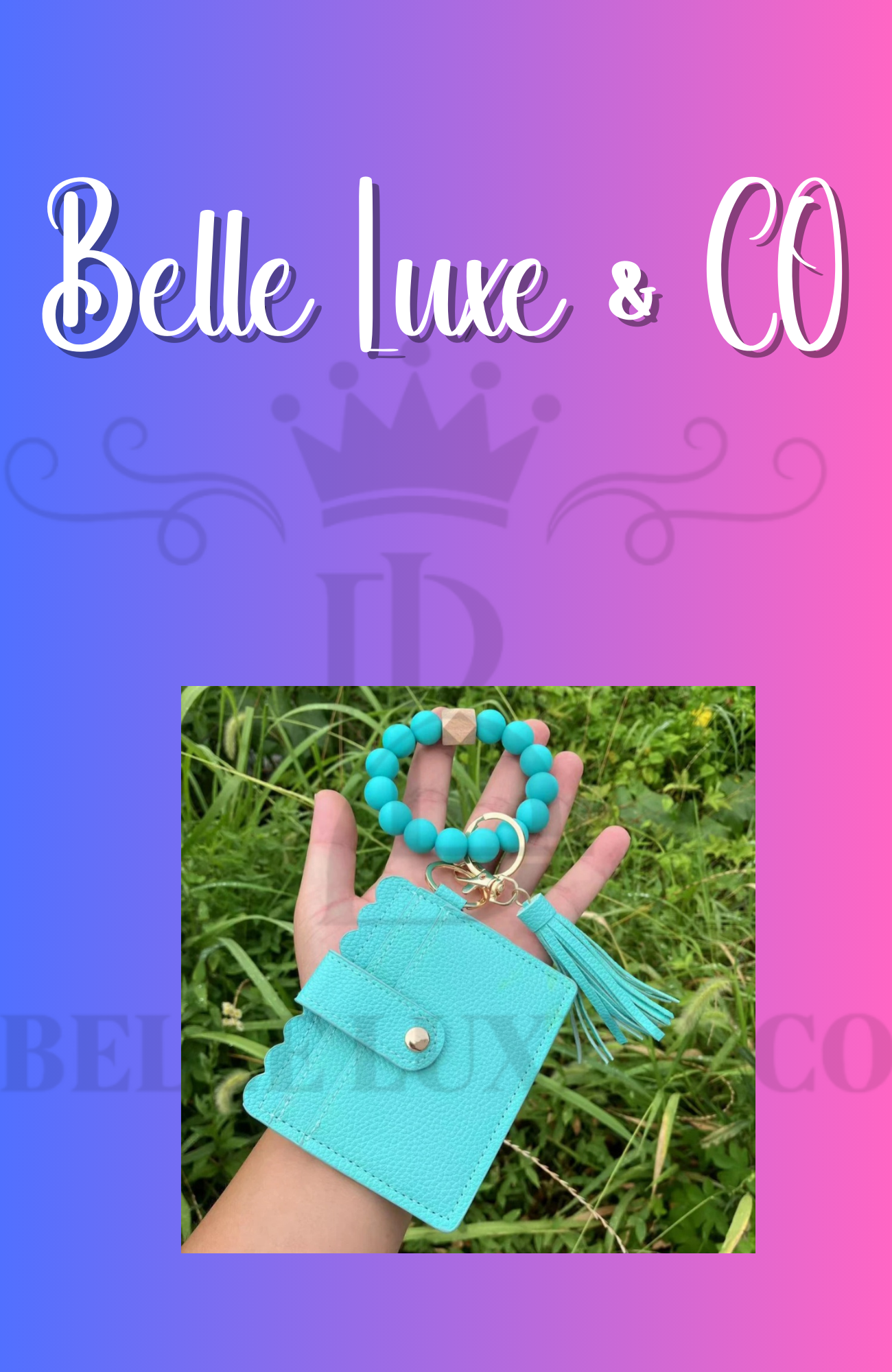Beaded Card Holders