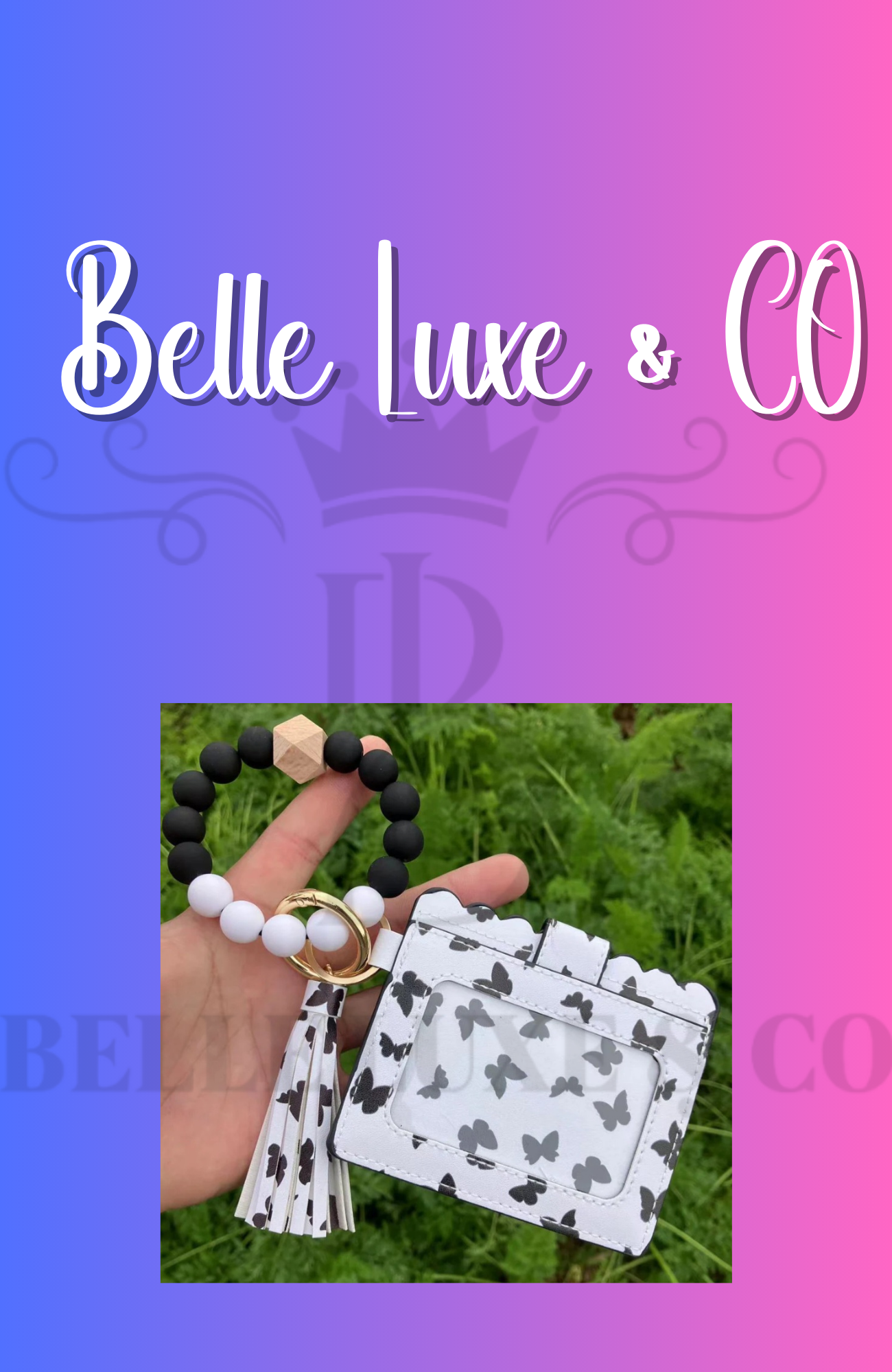 Beaded Card Holders