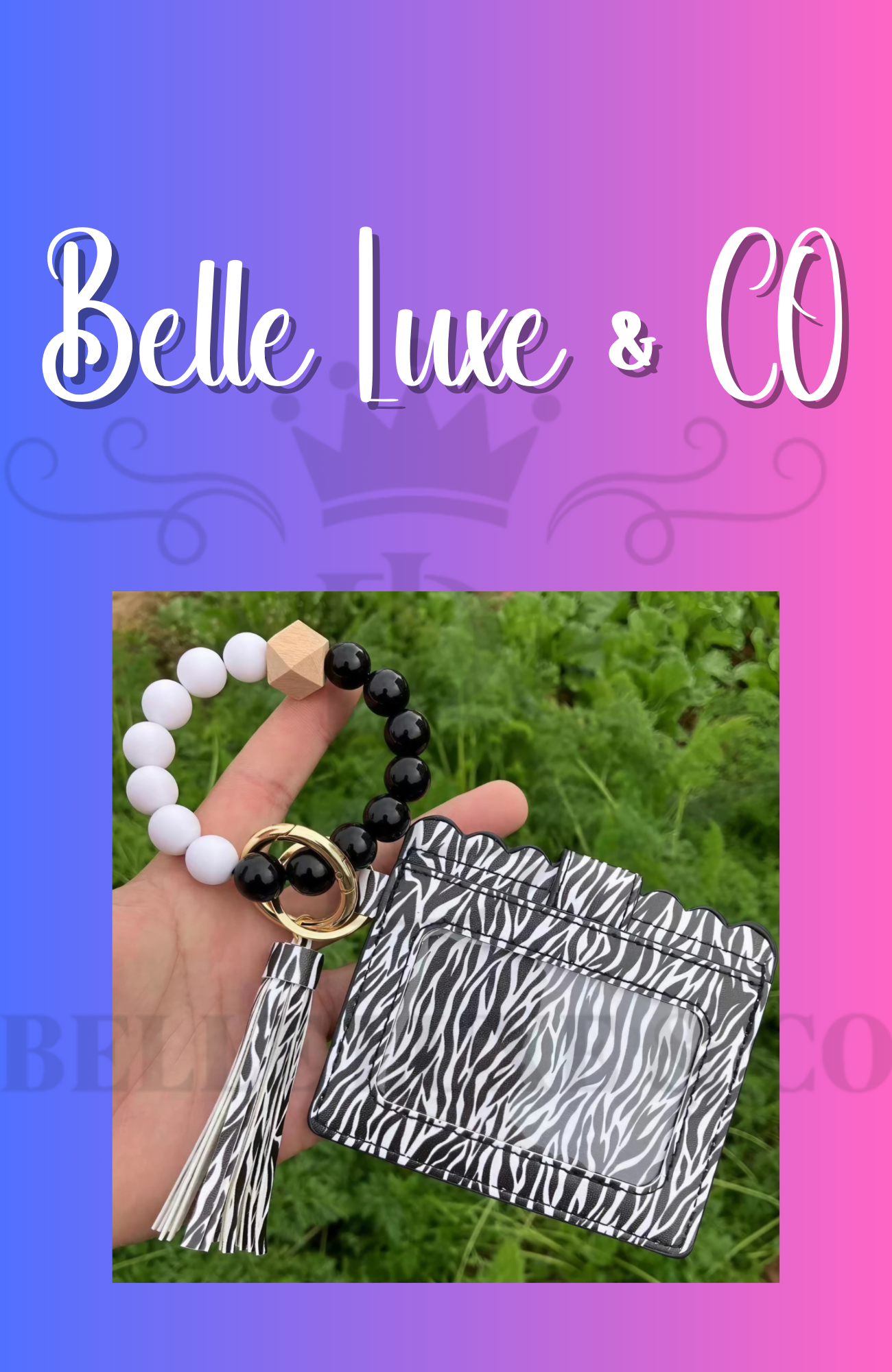 Beaded Card Holders