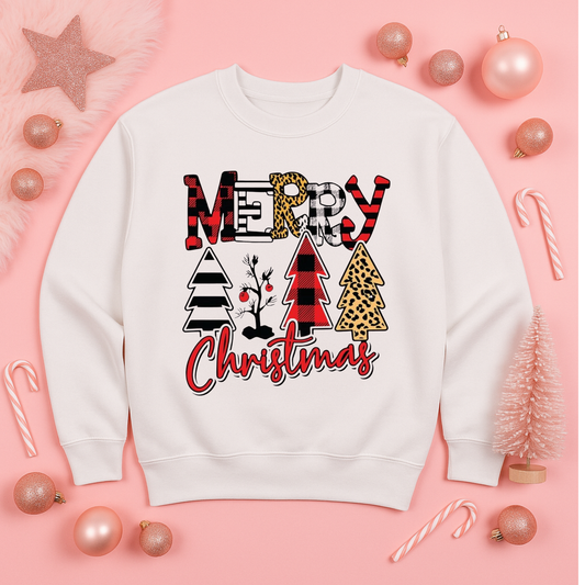 Christmas Print Sweatshirt
