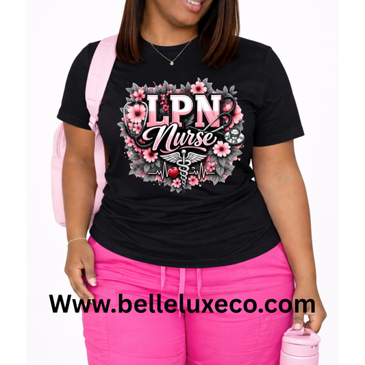 LVN Nurse Graphic T- Shirt
