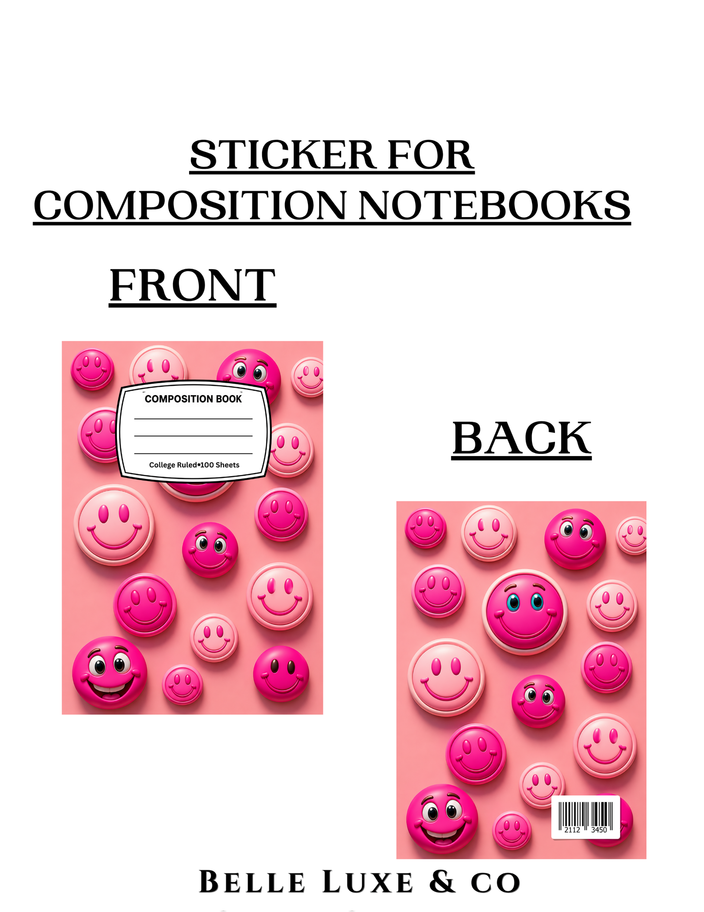 Composition Notebook 19 (Smiley)