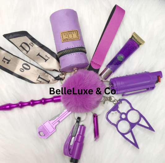 10 Pcs Safety Keychain