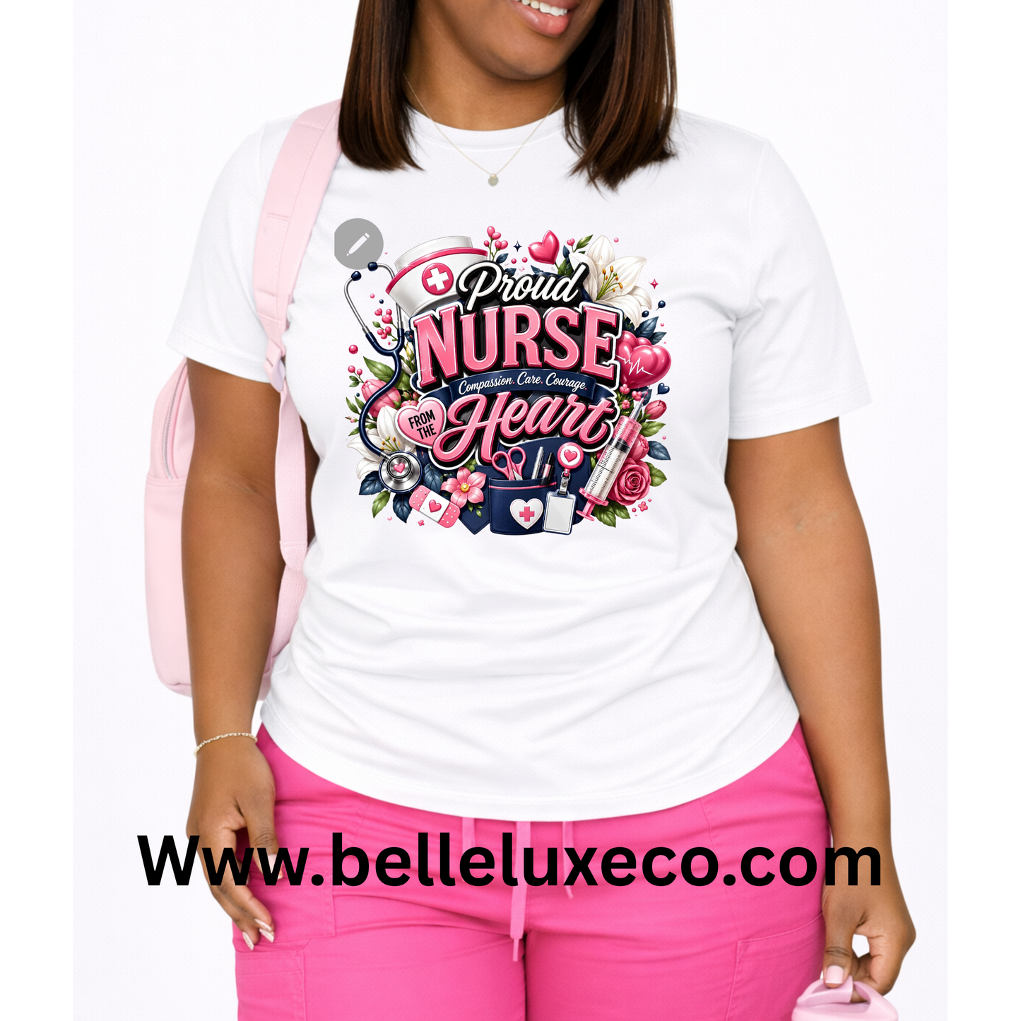 Proud Nurse Graphic T-shirt