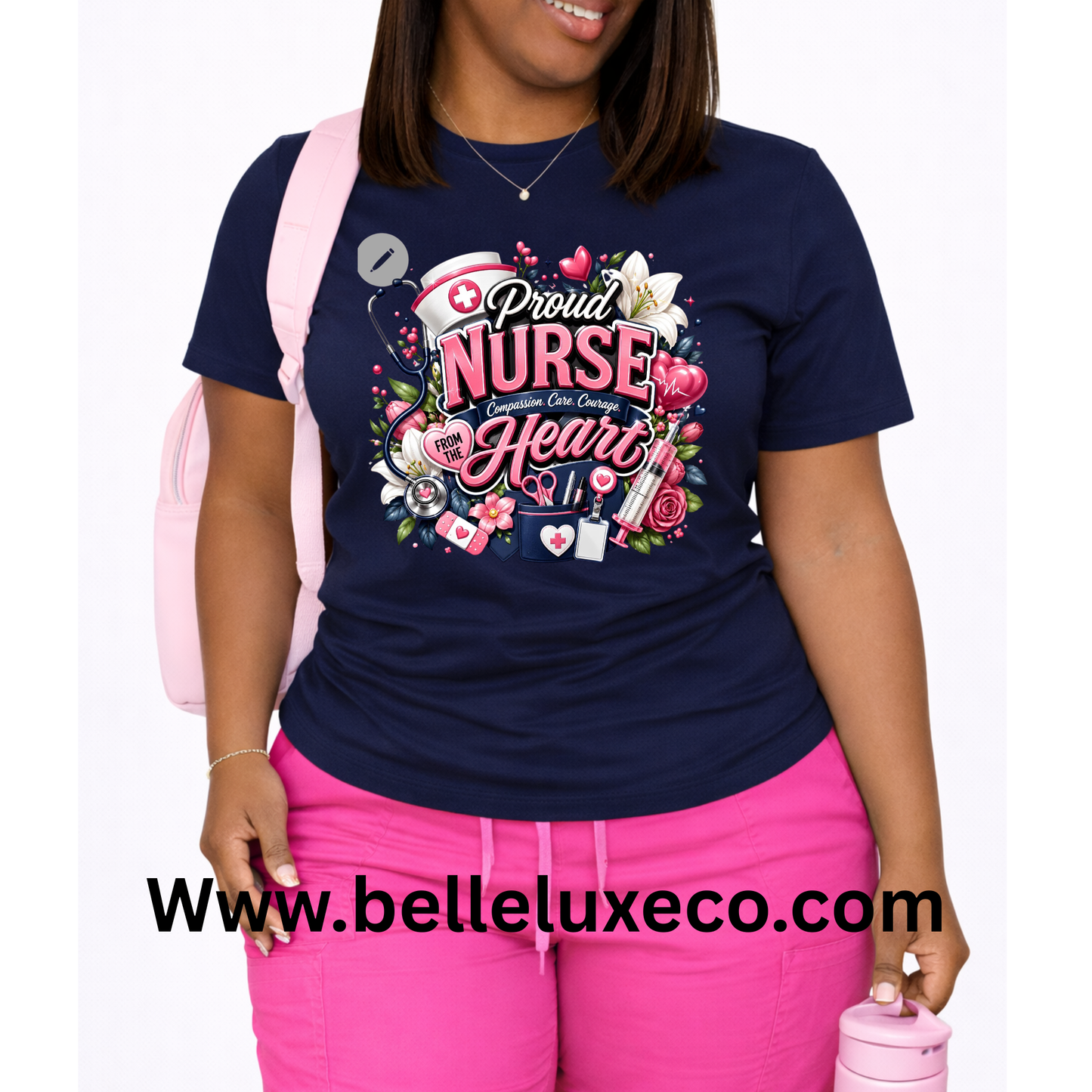 Proud Nurse Graphic T-shirt