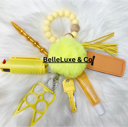 8pcs Safety Keychain