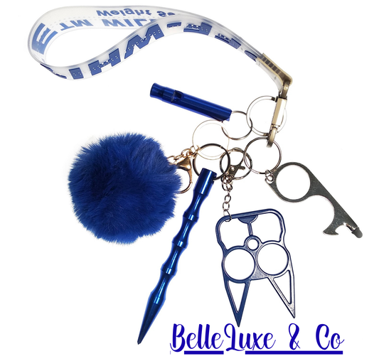 6pcs Safety Keychain