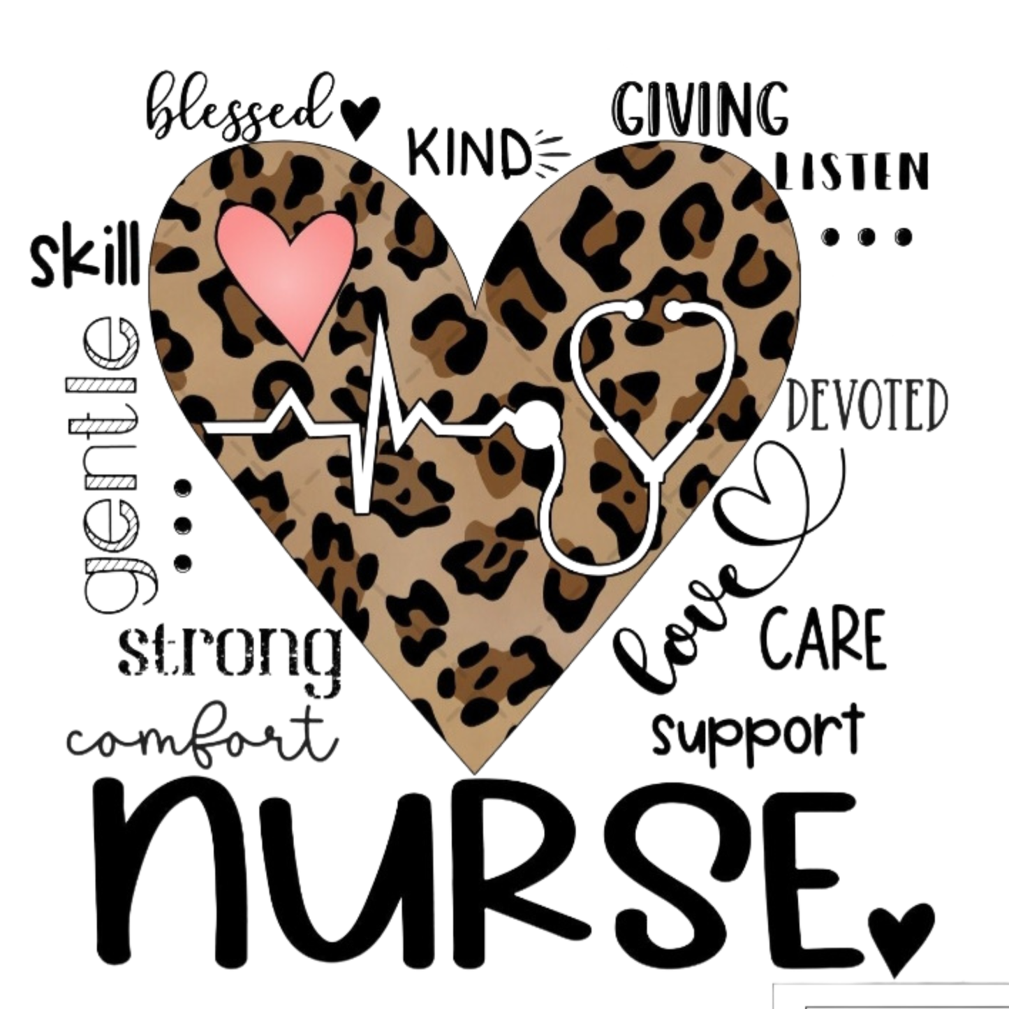 Heart of a Nurse T-Shirt