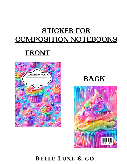 Composition Notebook 14 (CupCake)