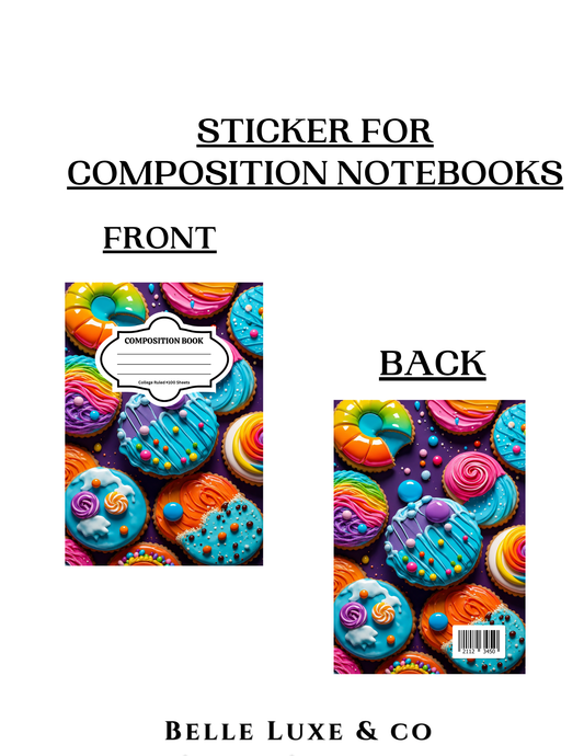 Composition Notebook 23 (Dessert Dazy)