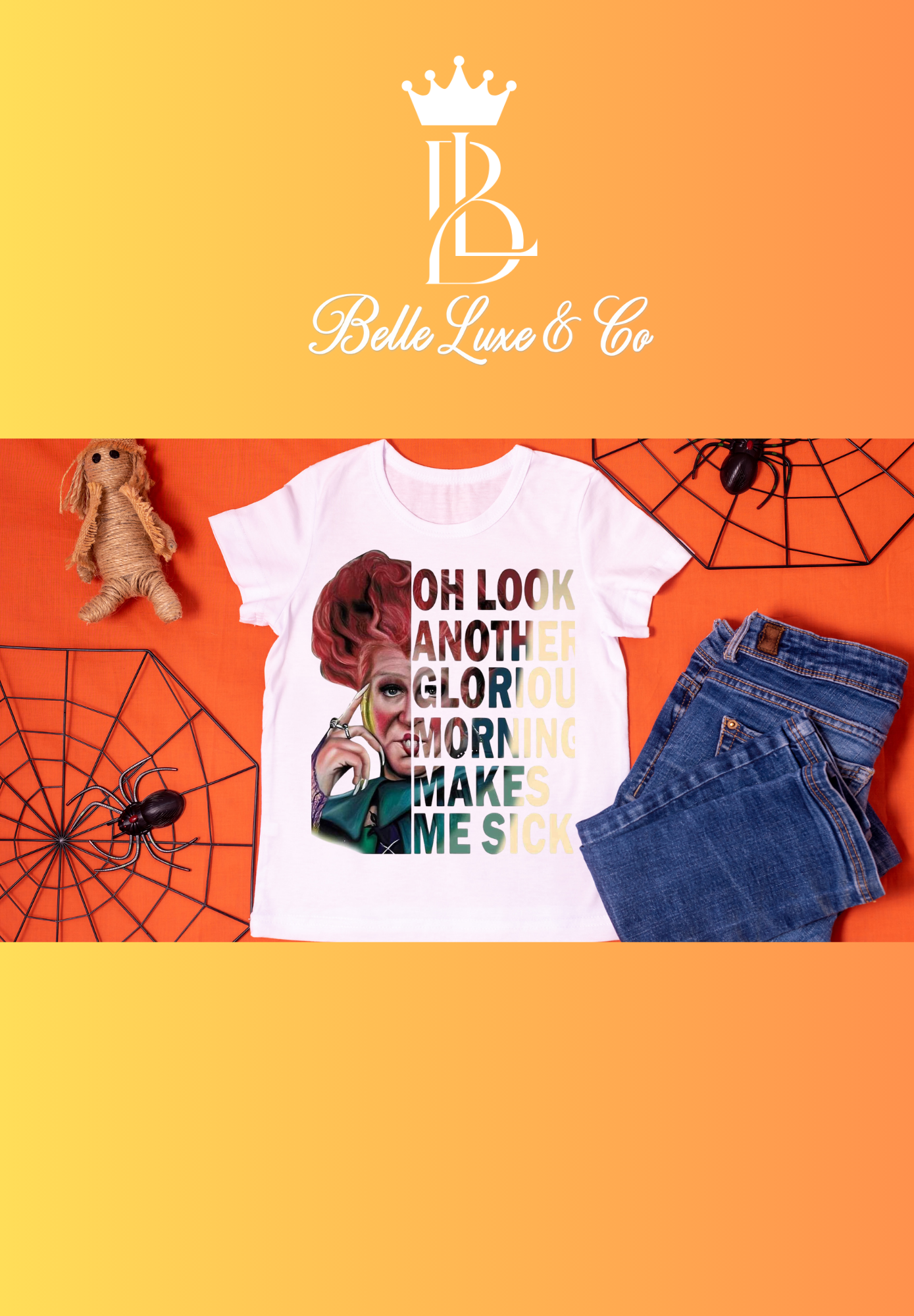 OH Look another glorious morning ..