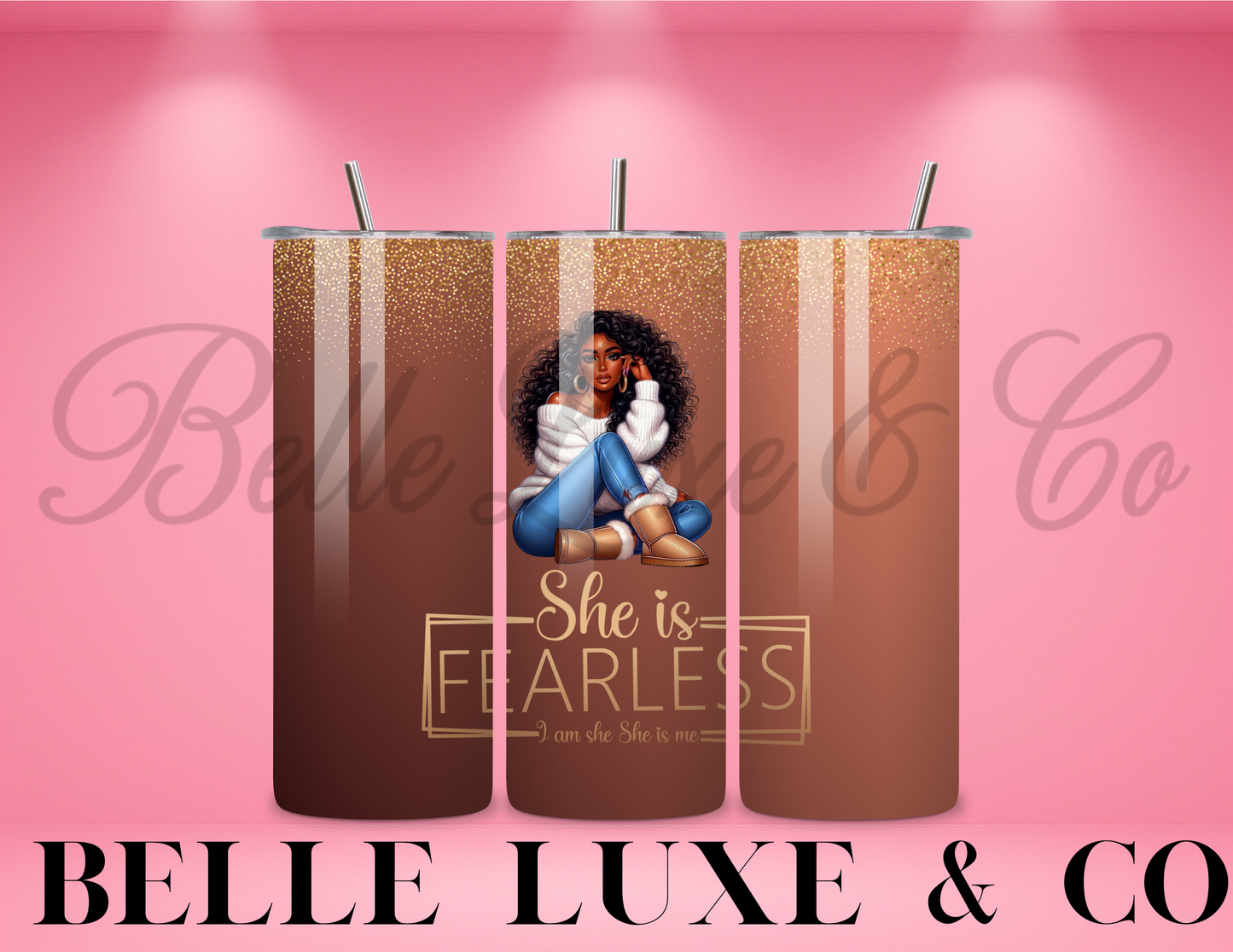 She is Fearless 20oz Tumbler