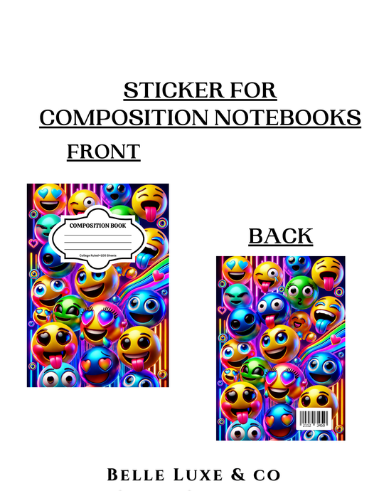 Composition Notebook 7 (Emoji Matrix)
