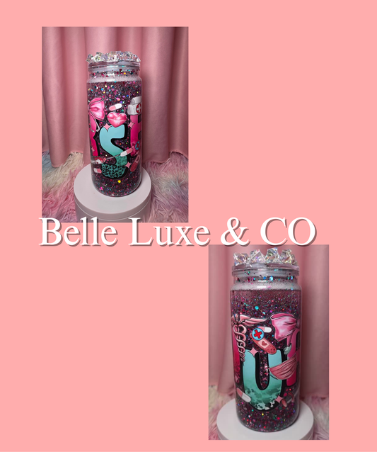 Nurse Theme Snow Globe Can