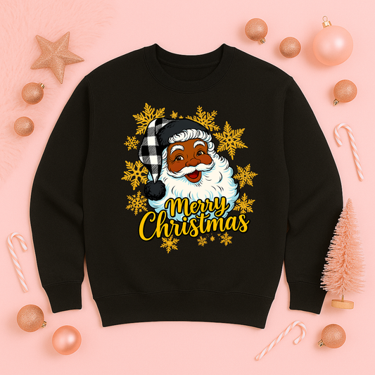 Merry Christmas Sweatshirt (Santa)