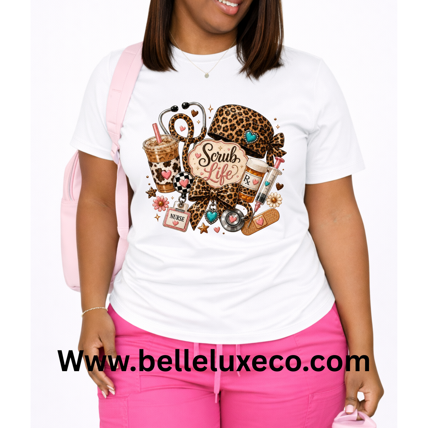 Coffee & Scrub life Graphic Tee