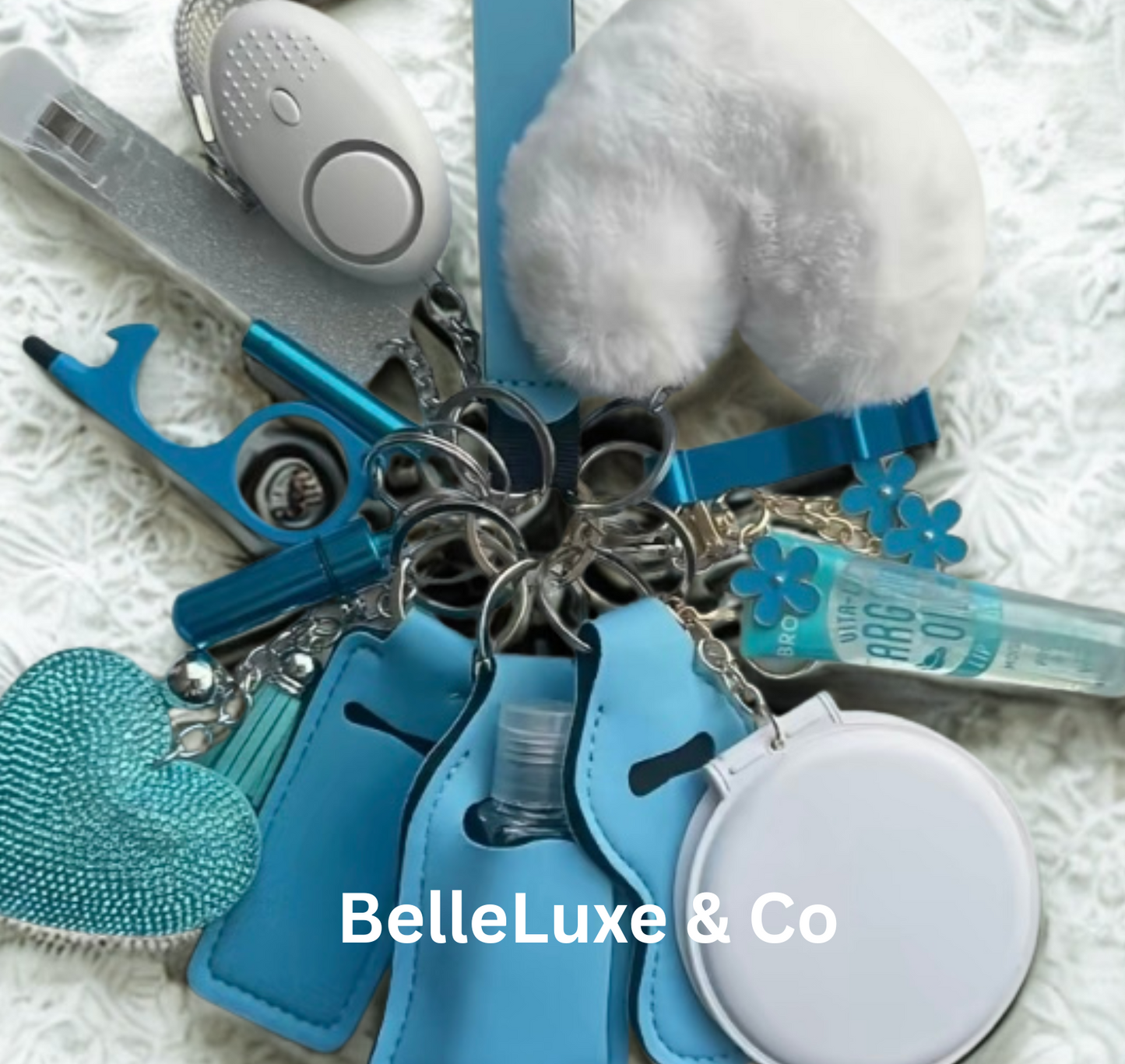 15pcs Safety Keychain