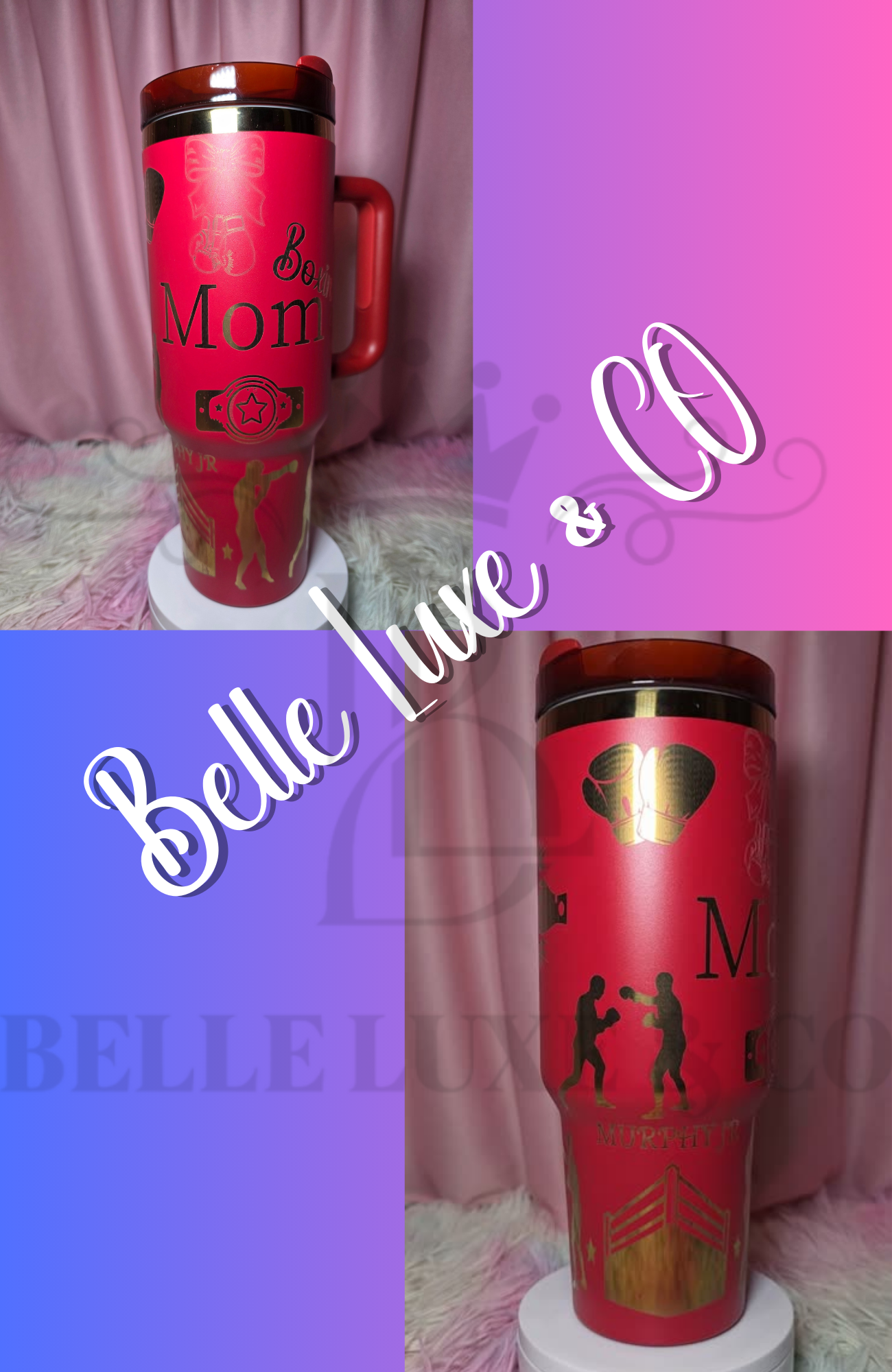 Boxing Mom Tumbler