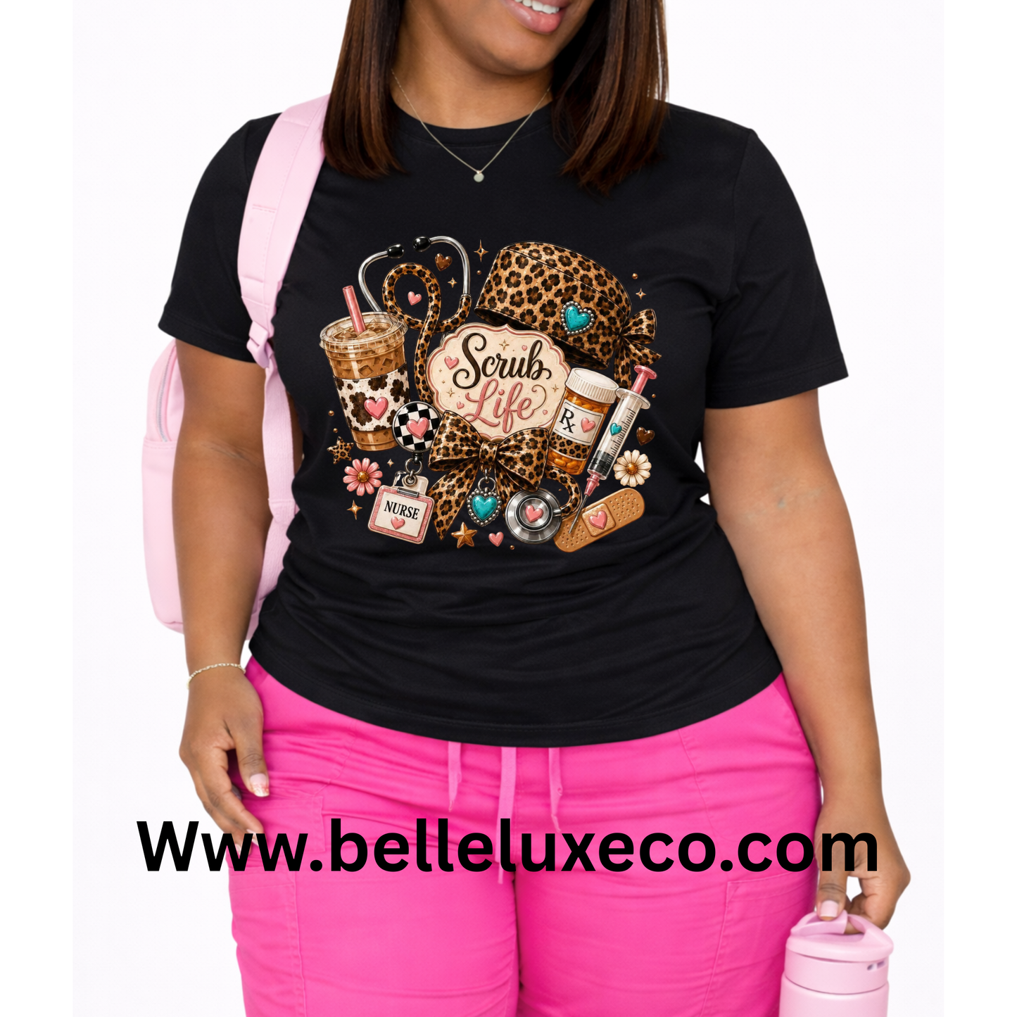 Coffee & Scrub life Graphic Tee