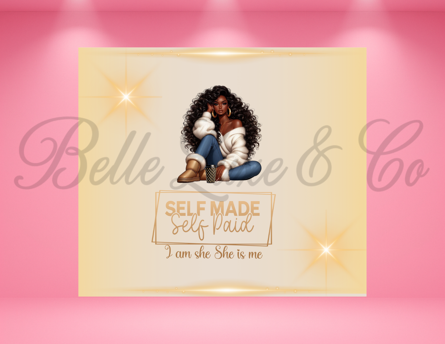 Self Made, Self Paid  20oz Tumbler