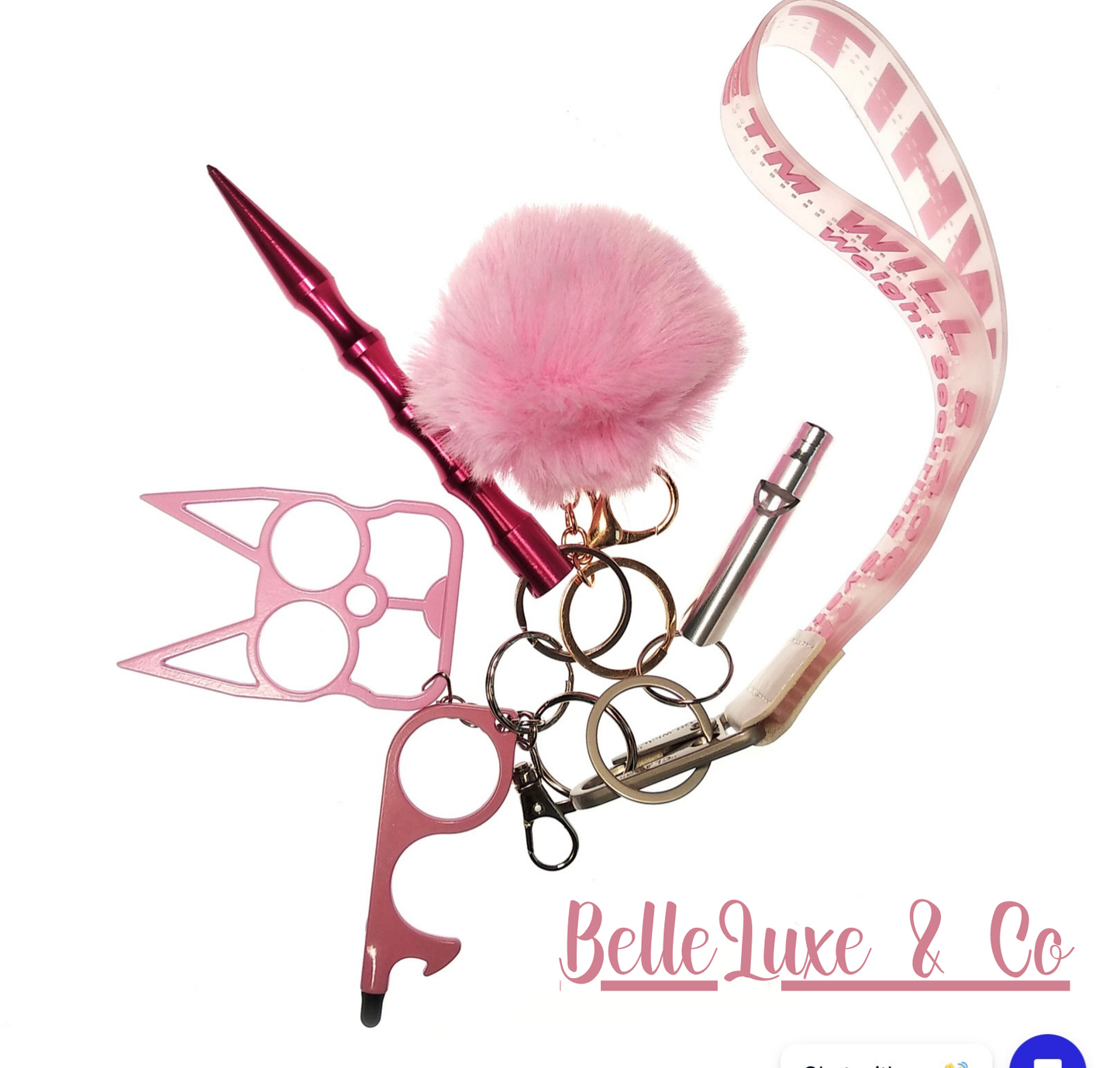 6pcs Safety Keychain