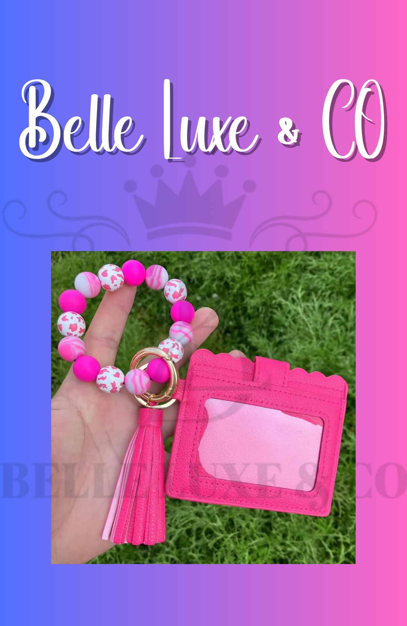 Beaded Card Holders